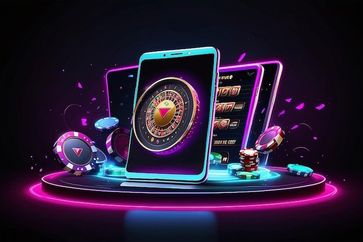 Antarmuka aplikasi mobile dayak 4d menampilkan permainan slot dan opsi menu